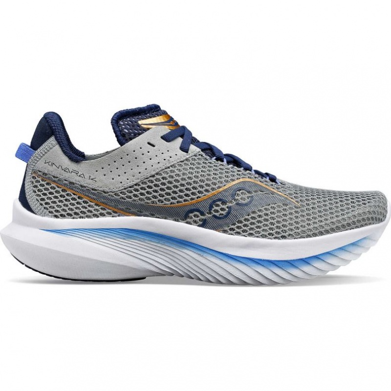 Grey Saucony Kinvara 14 Women\'s Running Shoes | ISRAEL UKCRTP