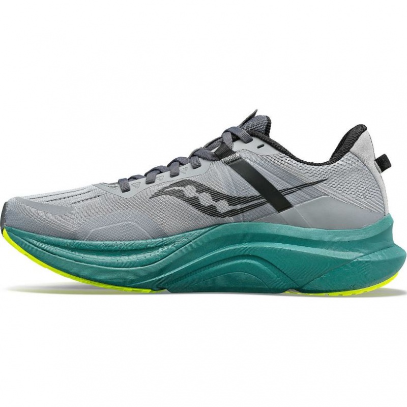 Grey Saucony Tempus Men's Running Shoes | ISRAEL PVBCRL