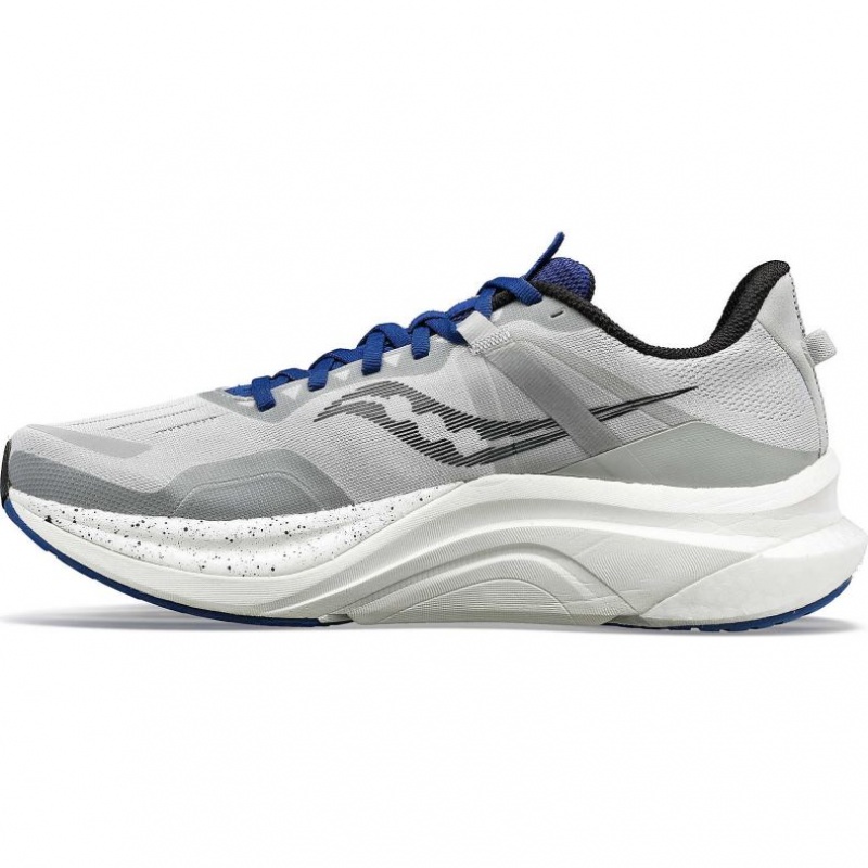 Grey Saucony Tempus Men's Running Shoes | ISRAEL KIXGBD