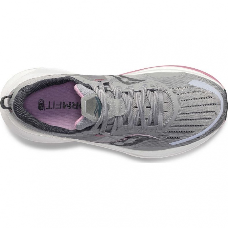 Grey Saucony Tempus Women's Running Shoes | ISRAEL FKCTDO