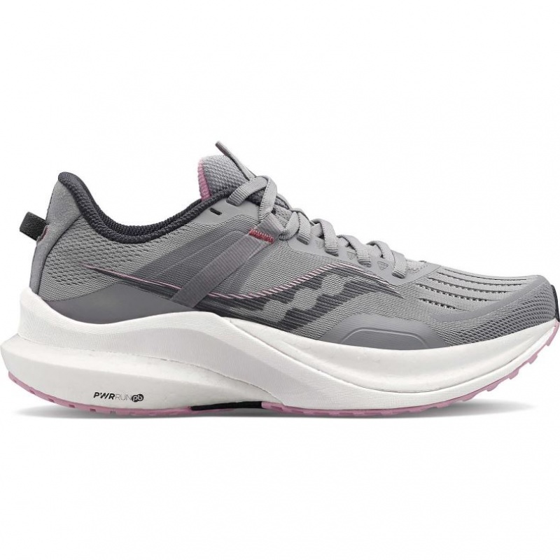 Grey Saucony Tempus Women\'s Running Shoes | ISRAEL FKCTDO