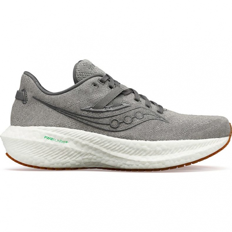 Grey Saucony Triumph RFG Men\'s Running Shoes | ISRAEL IKVYUJ