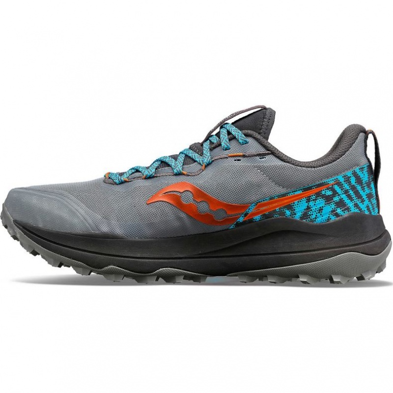 Grey Saucony Xodus Ultra 2 Men's Trail Running Shoes | ISRAEL XCROYF