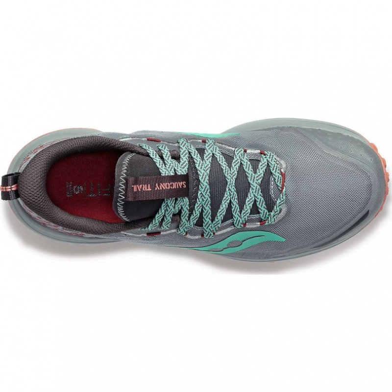 Grey Saucony Xodus Ultra 2 Women's Trail Running Shoes | ISRAEL CWDYXI