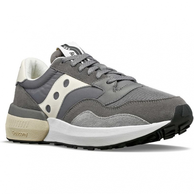 Grey / Cream Saucony Jazz NXT Women's Sneakers | ISRAEL CFGPUQ