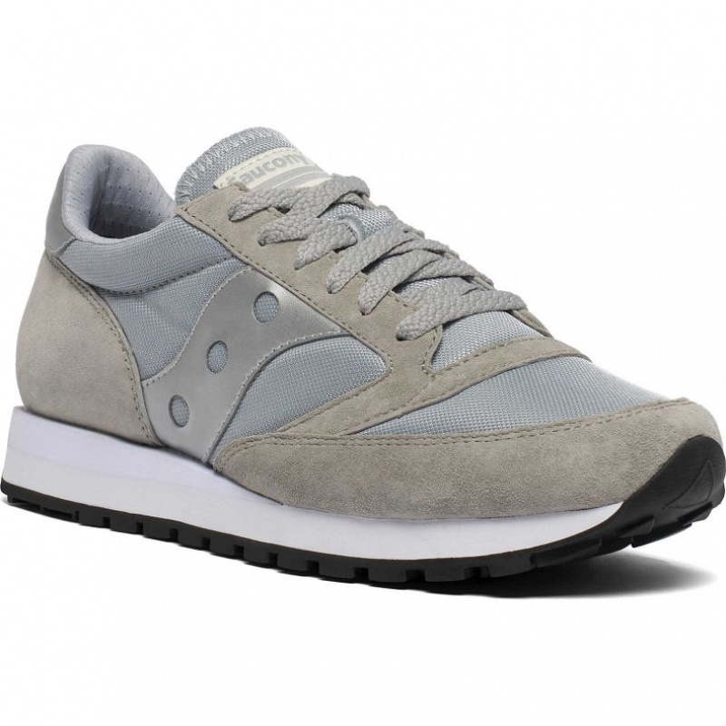 Grey / Silver Saucony Jazz 81 Men's Sneakers | ISRAEL BVQYXW