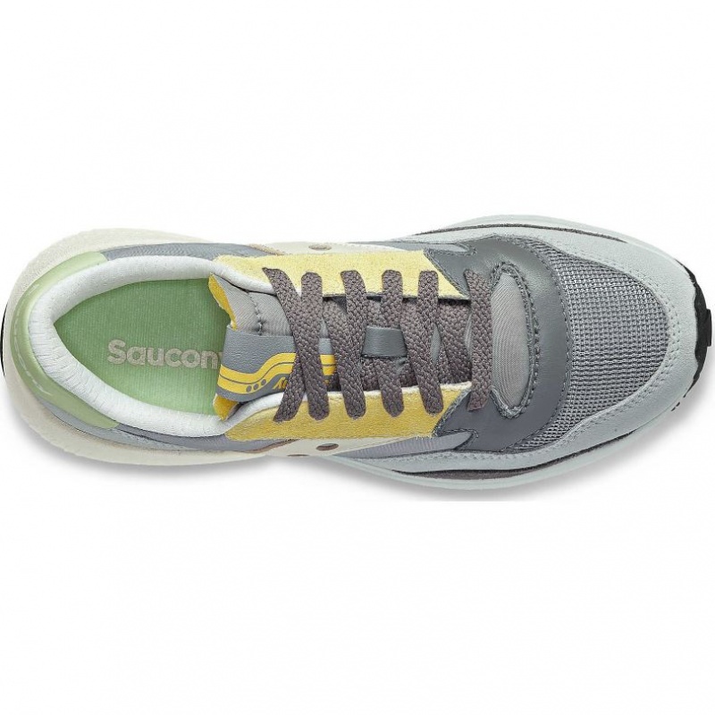 Grey / Yellow Saucony Jazz NXT Women's Sneakers | ISRAEL BCHIOA