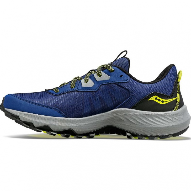 Indigo Saucony Aura TR Men's Trail Running Shoes | ISRAEL VALEZJ