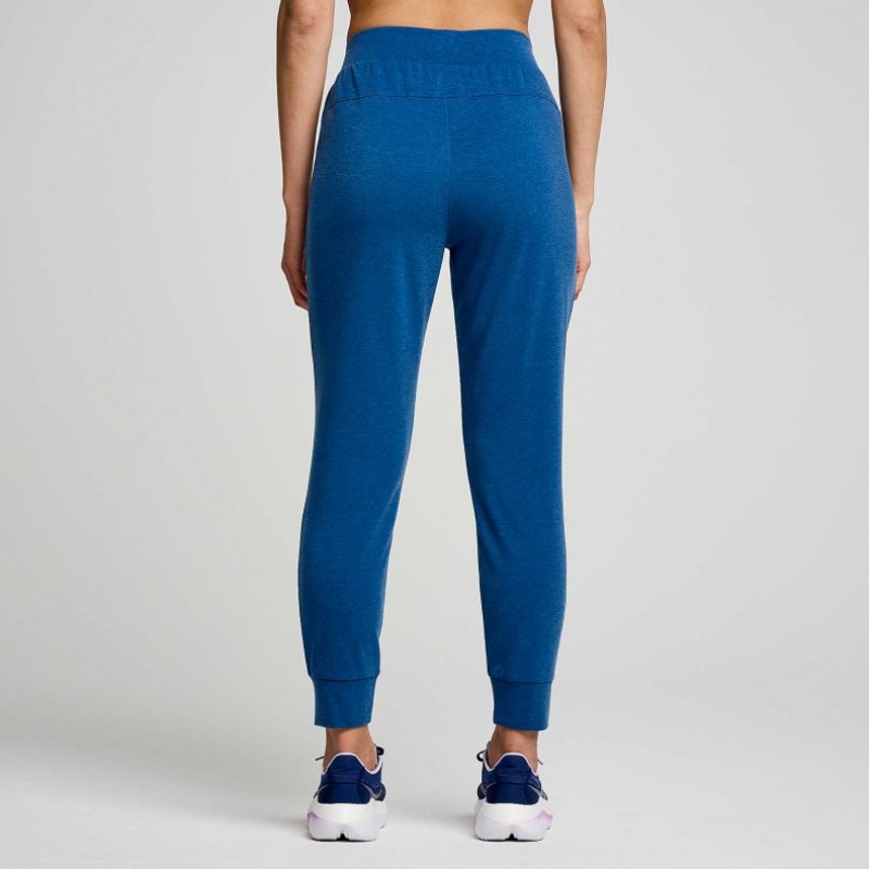 Indigo Saucony Boston Women's Jogger | ISRAEL QRBHTY