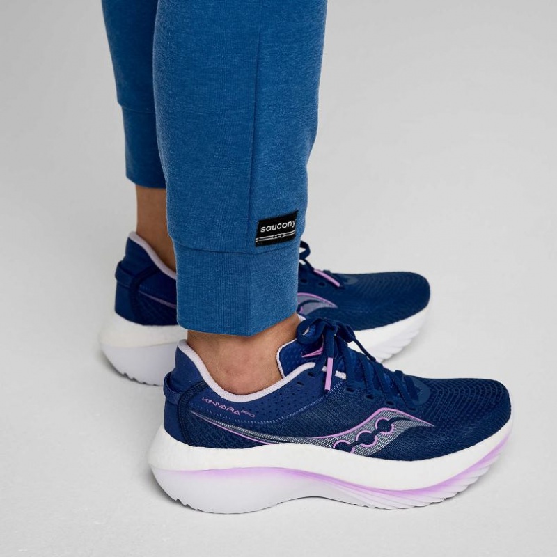 Indigo Saucony Boston Women's Jogger | ISRAEL QRBHTY