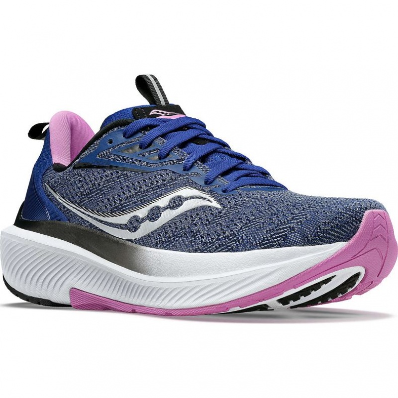 Indigo Saucony Echelon 9 Women's Running Shoes | ISRAEL FSBKVT