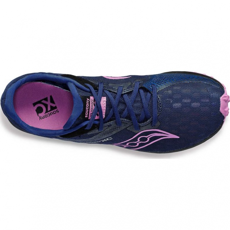 Indigo Saucony Kilkenny XC9 Women's Spikes | ISRAEL LCXKDH