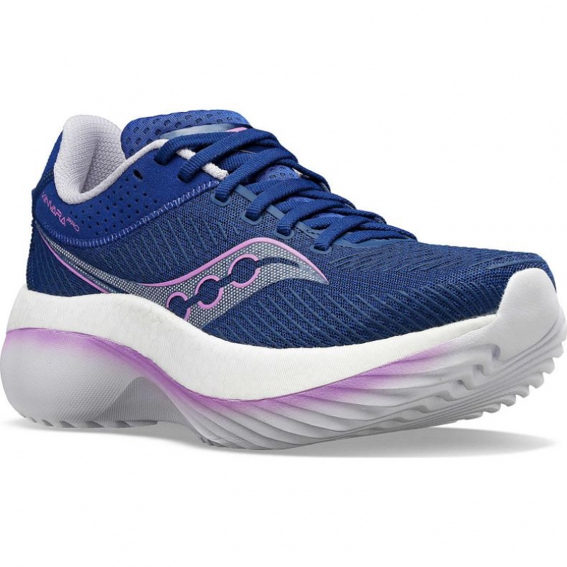 Indigo Saucony Kinvara Pro Women's Running Shoes | ISRAEL INDBTU