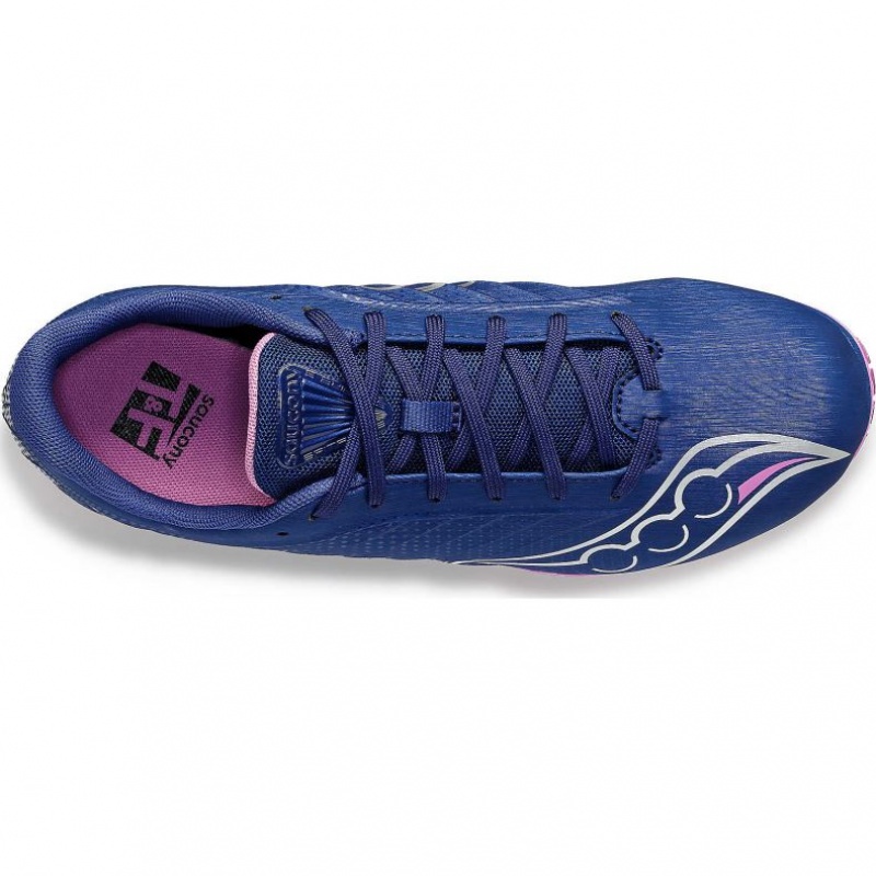 Indigo Saucony Spitfire 5 Women's Spikes | ISRAEL HZJFRD