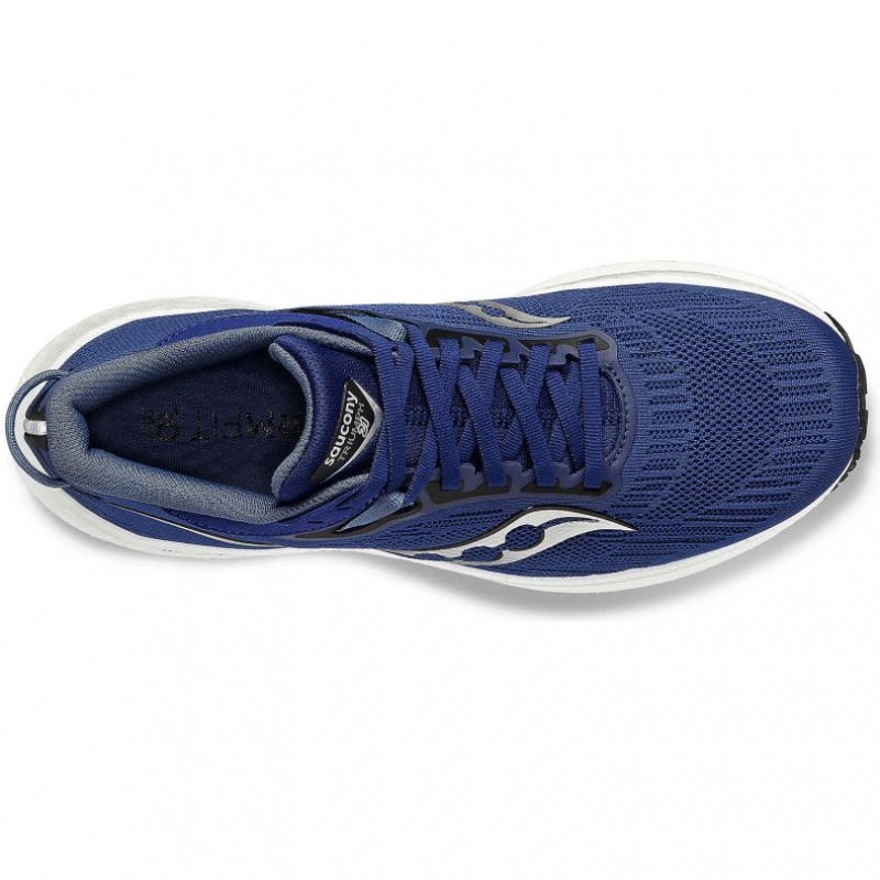 Indigo Saucony Triumph 21 Men's Running Shoes | ISRAEL YZOXDP