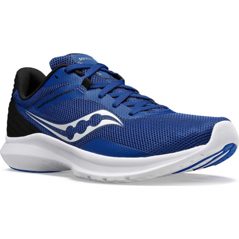 Indigo / Black Saucony Convergence Men's Running Shoes | ISRAEL BDREWU