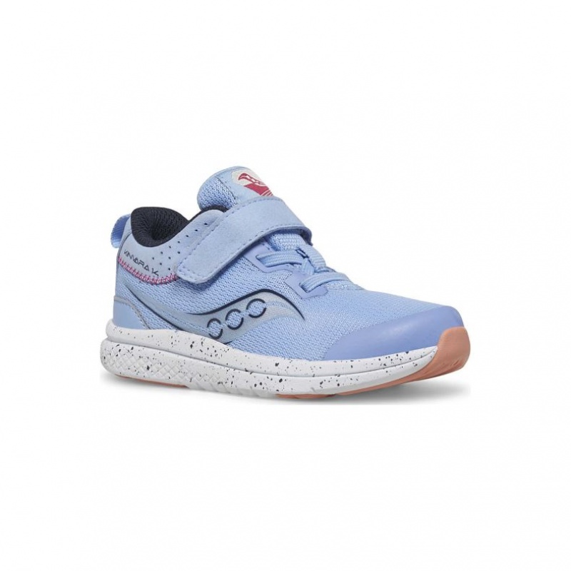 Light Blue Saucony Kinvara 14 A/C Jr. Little Kids' Sneakers | ISRAEL TRBYFD