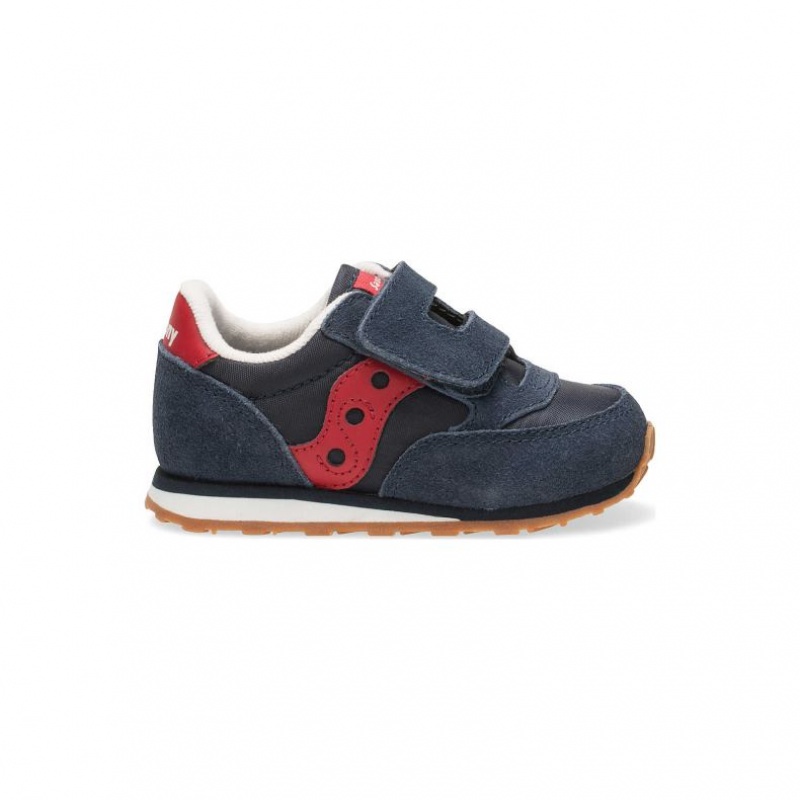 Navy Saucony Baby Jazz Hook & Loop Little Kids\' Sneakers | ISRAEL AVSMZK