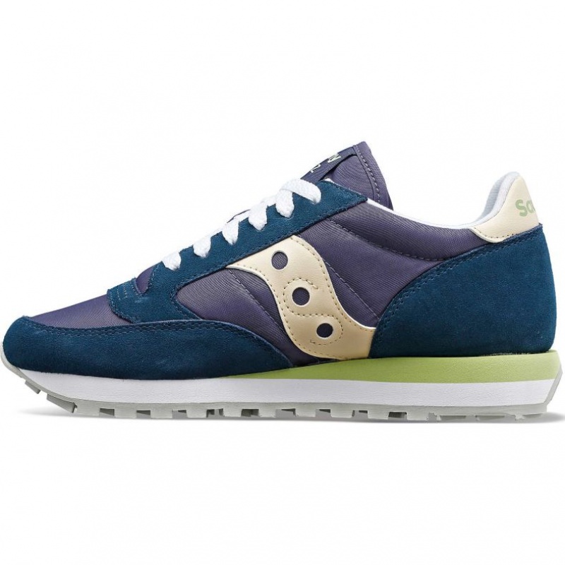 Navy Saucony Jazz Original Women's Sneakers | ISRAEL KMFUBC