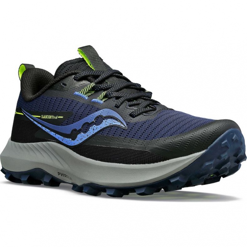 Navy Saucony Peregrine 13 Women's Trail Running Shoes | ISRAEL QTSGIU