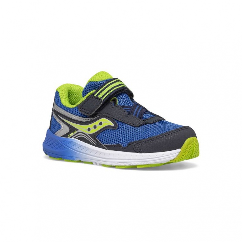 Navy Saucony Ride 10 Jr. Little Kids' Sneakers | ISRAEL WIDBHN