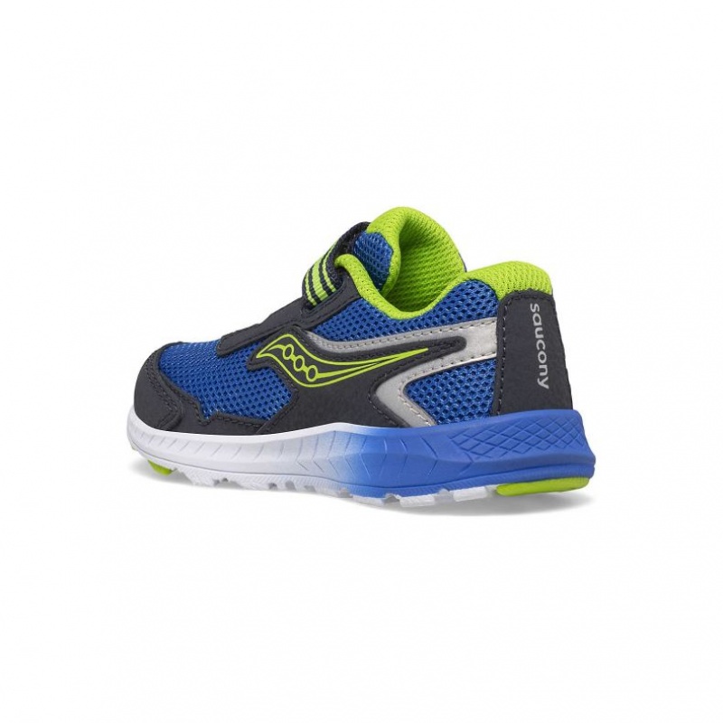 Navy Saucony Ride 10 Jr. Little Kids' Sneakers | ISRAEL WIDBHN