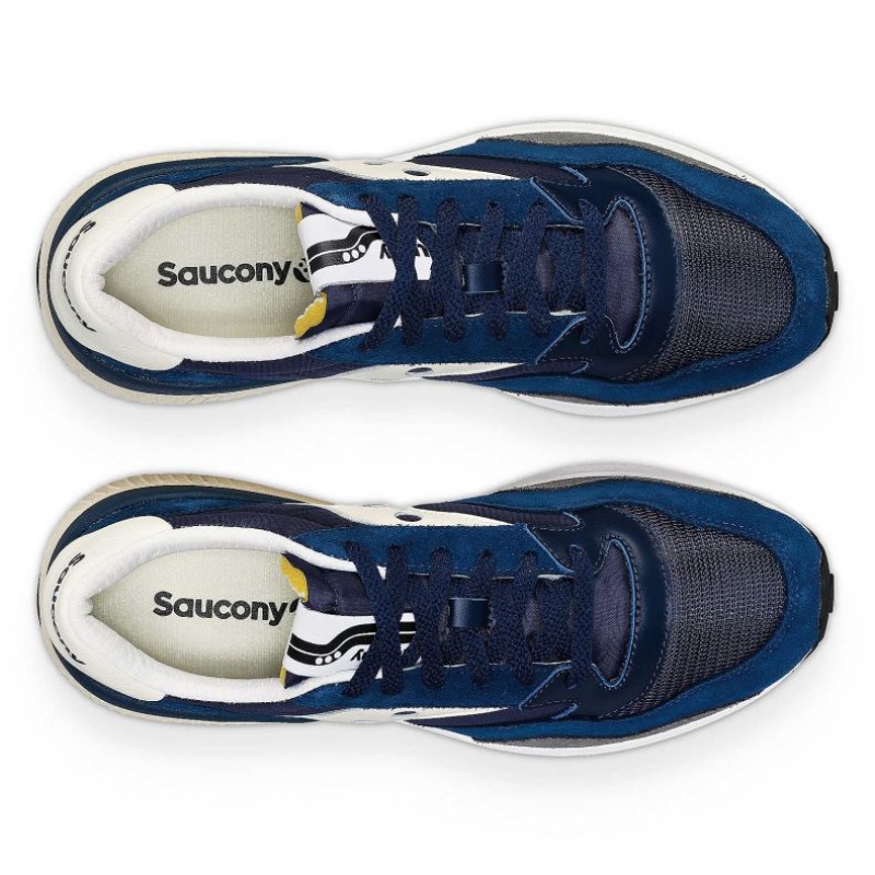 Navy / Cream Saucony Jazz NXT Women's Sneakers | ISRAEL WJKFIY