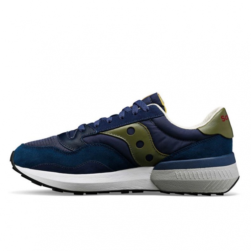 Navy / Green Saucony Jazz NXT Women's Sneakers | ISRAEL ZULHGI