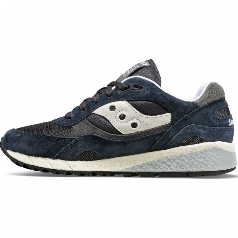 Navy / Grey Saucony Shadow 6000 Men's Sneakers | ISRAEL KBMJHE