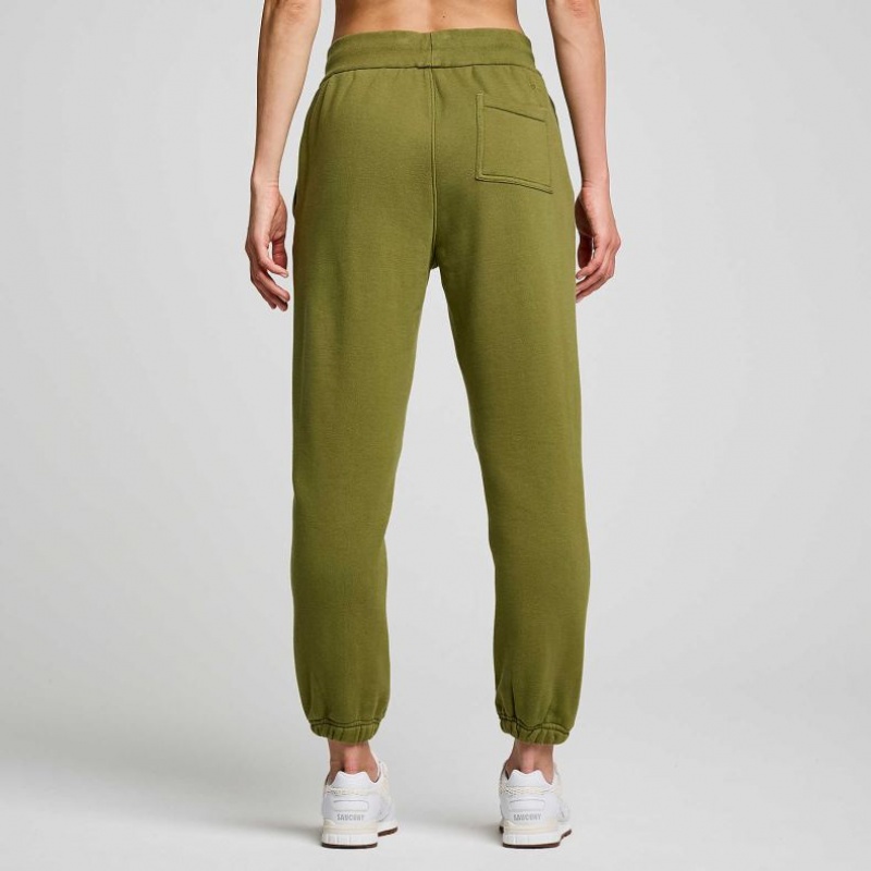 Olive Saucony Recovery Men's Jogger | ISRAEL CZOVGE