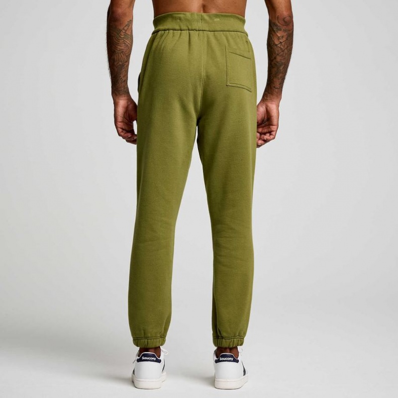 Olive Saucony Recovery Men's Jogger | ISRAEL CZOVGE