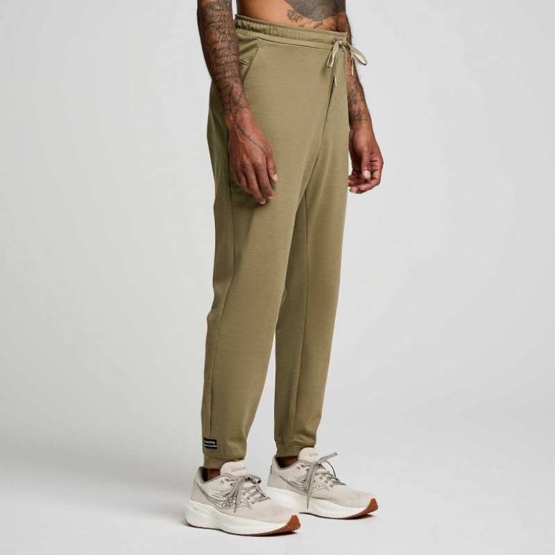 Olive Saucony Solstice Men's Jogger | ISRAEL HDPABL