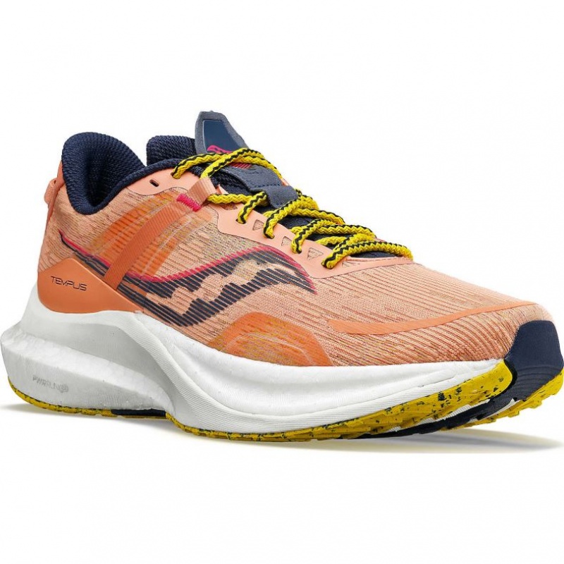 Orange Saucony Tempus Men's Running Shoes | ISRAEL THPMXN