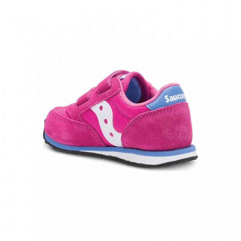 Pink Saucony Baby Jazz Hook & Loop Little Kids' Sneakers | ISRAEL YIEHVA