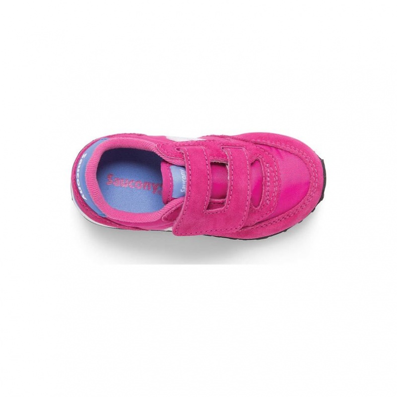 Pink Saucony Baby Jazz Hook & Loop Little Kids' Sneakers | ISRAEL YIEHVA