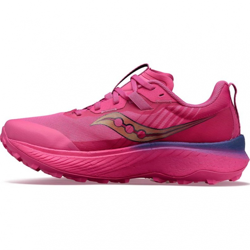 Pink Saucony Endorphin Edge Women's Running Shoes | ISRAEL WOGSLY