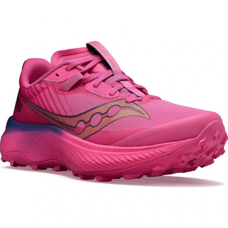 Pink Saucony Endorphin Edge Women's Running Shoes | ISRAEL WOGSLY