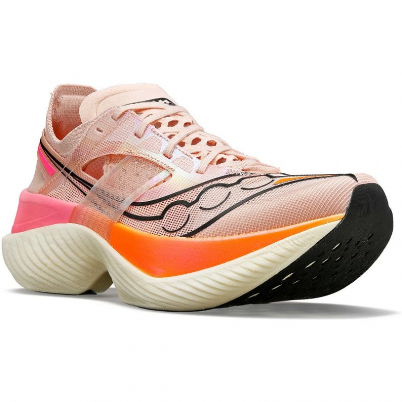 Pink Saucony Endorphin Elite Women's Running Shoes | ISRAEL MOEQHL