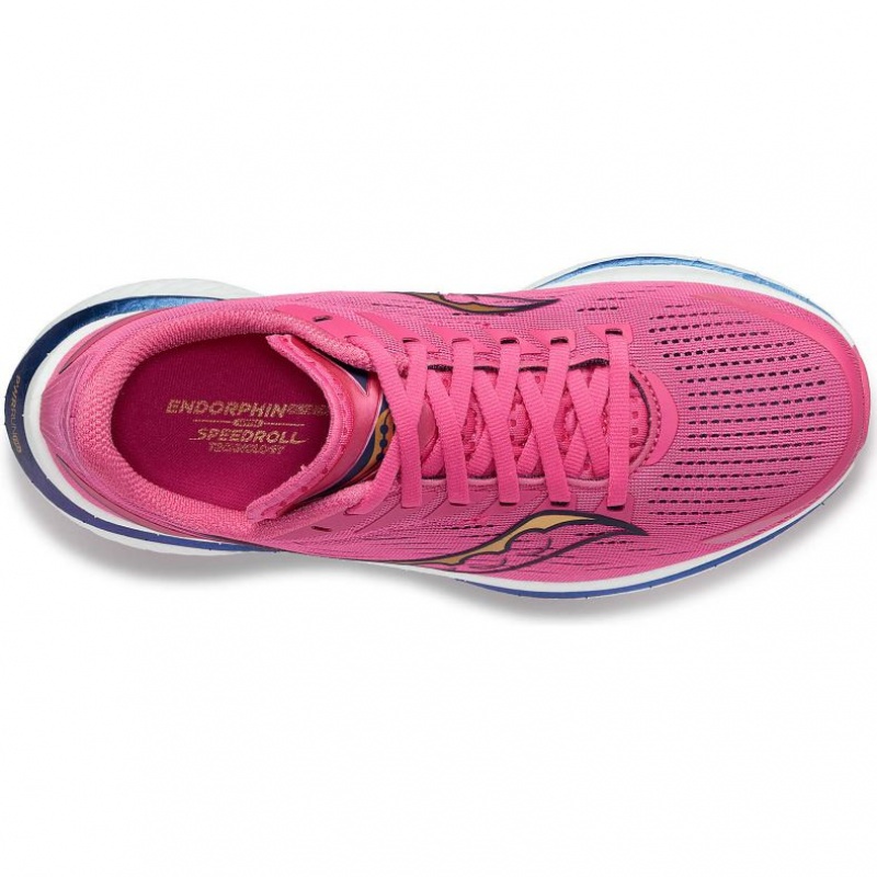 Pink Saucony Endorphin Speed 3 Women's Running Shoes | ISRAEL THEPUR