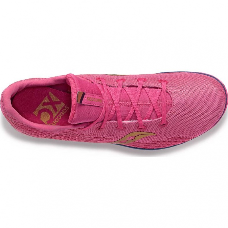 Pink Saucony Havok XC 3 Men's Spikes | ISRAEL JOCYWU