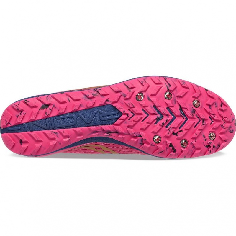 Pink Saucony Havok XC 3 Men's Spikes | ISRAEL JOCYWU