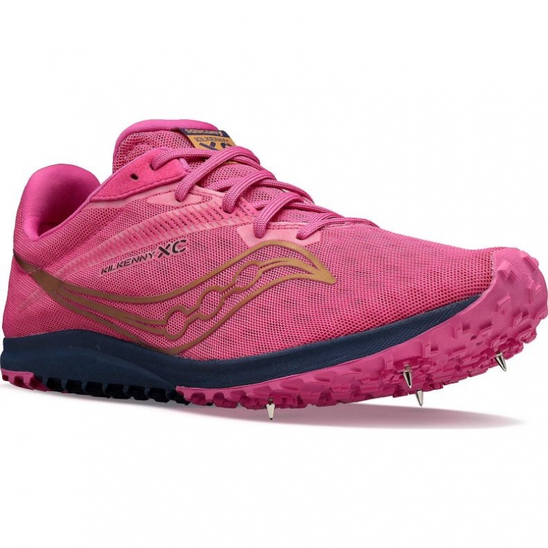 Pink Saucony Kilkenny XC9 Men's Spikes | ISRAEL CMZRLK