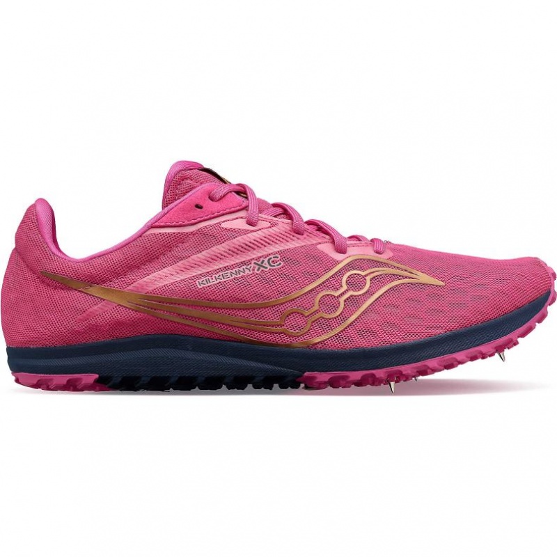 Pink Saucony Kilkenny XC9 Men\'s Spikes | ISRAEL CMZRLK