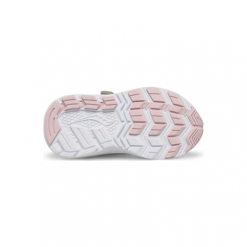 Pink / Grey Saucony Ride 10 Jr. Little Kids' Sneakers | ISRAEL ZBNXTA