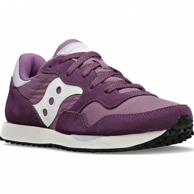 Purple Saucony DXN Women's Sneakers | ISRAEL LTDKIU