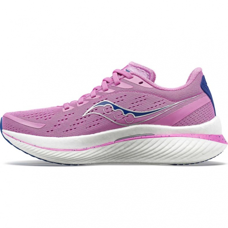 Purple Saucony Endorphin Speed 3 Women's Running Shoes | ISRAEL AJYWDC