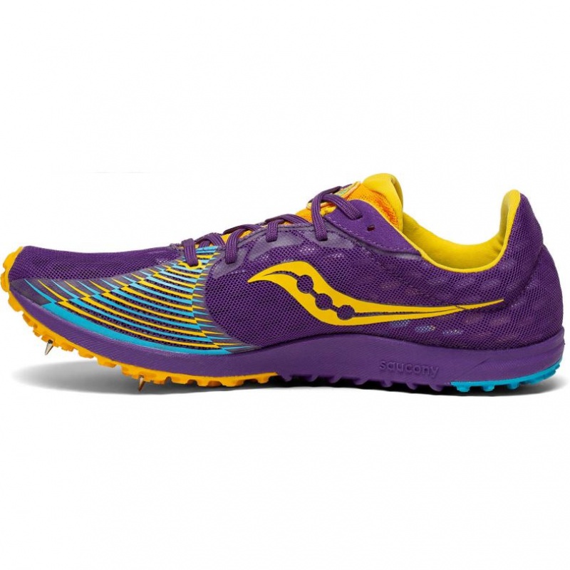 Purple Saucony Kilkenny XC9 Women's Spikes | ISRAEL KJXFAR