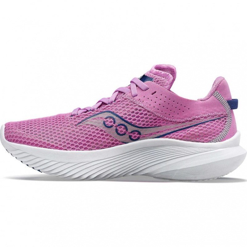 Purple Saucony Kinvara 14 Women's Running Shoes | ISRAEL WRPCVG