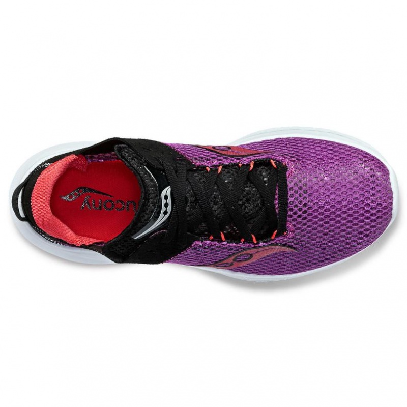 Purple Saucony Kinvara 14 Women's Running Shoes | ISRAEL EALFQR