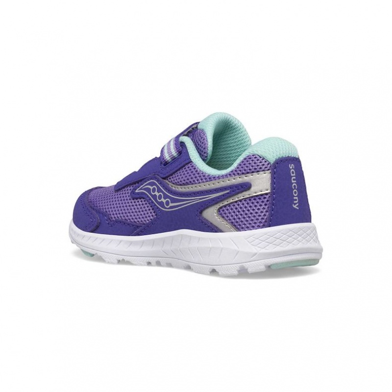 Purple Saucony Ride 10 Jr. Big Kids' Sneakers | ISRAEL TPVISD